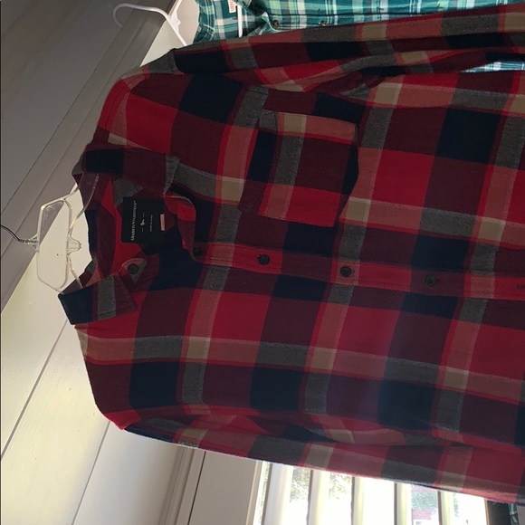 Modern Amusement Red Flannel - Picture 1 of 3